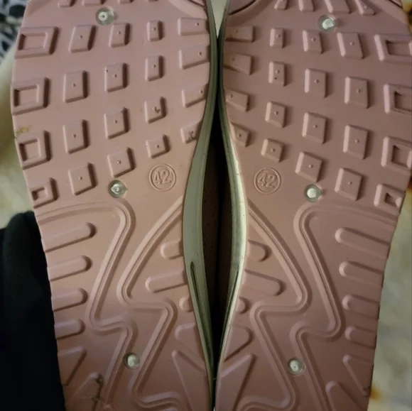 New Pink Slip On Sneakers Sz 12 - Picture 4 of 5